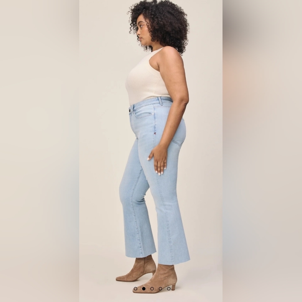 Warp + Weft Sky Blue High Rise Jeans - Picture 2 of 6